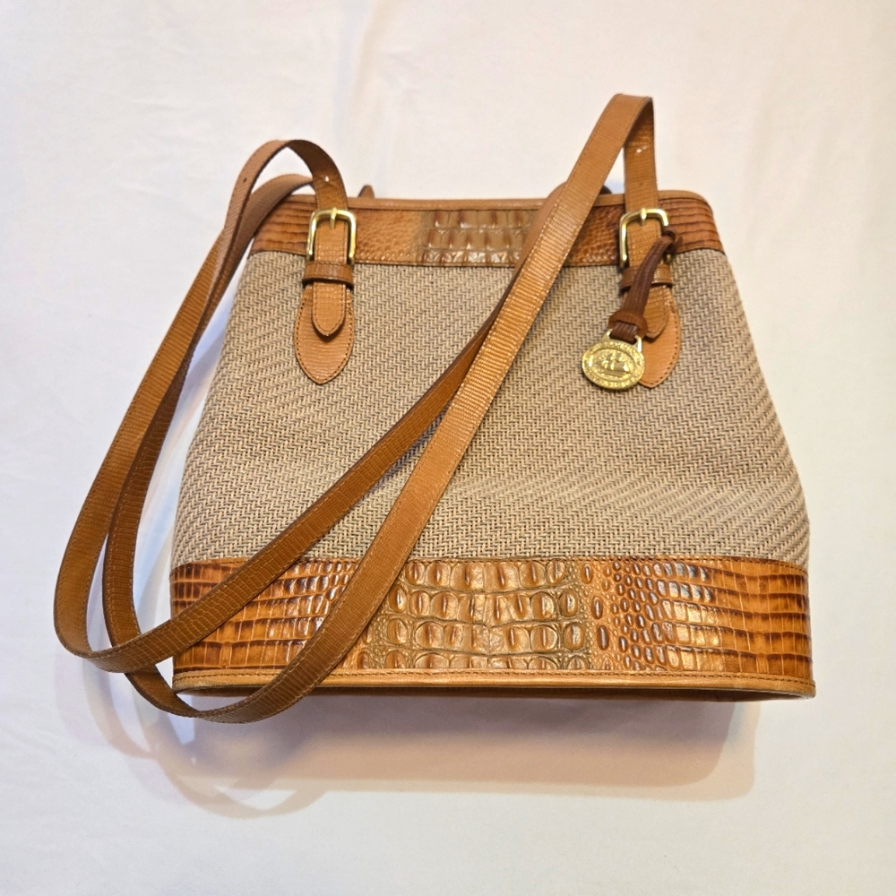Brahmin Tan Brown Purse